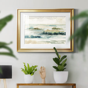 Pastel Panorama - Modern Framed Art Print