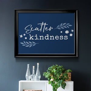 Kindness - Modern Framed Canvas Print