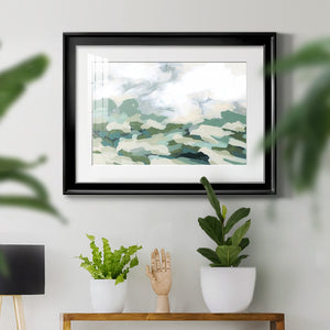 Verdant Hillside II - Modern Framed Art Print