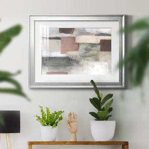 Bright Pastel - Modern Framed Art Print