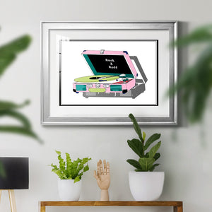 Record Shop I - Modern Framed Art Print