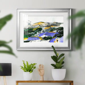 Silent Mountain II - Modern Framed Art Print