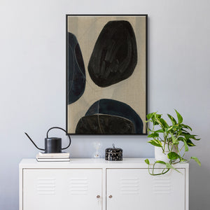 Gravity II - Framed Premium Gallery Wrapped Canvas L Frame - Ready to Hang