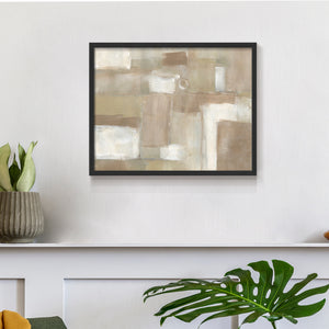 41962,abstract art,wall decor,neutral tones,modern frame,contemporary design,home decoration,minimalist,soft colors,soothing atmosphere,beige,white,taupe,interior design,room enhancement,contemporary art,textured artwork,canvas,aesthetic decor,color palette,gallery wall,stylish living,office decor,abstract painting,elegance,room ambiance,warm tones,design inspiration,creative space,art piece,chic decor,minimalism,artist creation,visual art,decor ideas,interior aesthetics,modern artwork,Re-stickable,Abstract