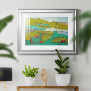 Carry No Secrets - Modern Framed Art Print