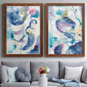 Fiesta I - Barnwood Framed Canvas Set