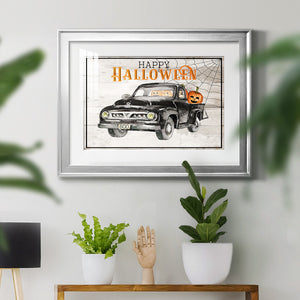 Happy Halloween Premium Framed Print - Ready to Hang