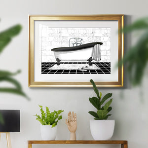 Modern Bath II Premium Framed Print - Ready to Hang