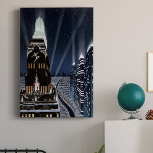 Rooftop Serenade Premium Gallery Wrapped Canvas - Ready to Hang