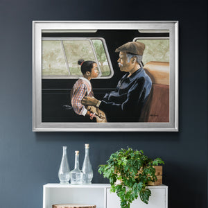 Road Trip II - Modern Framed Canvas Print