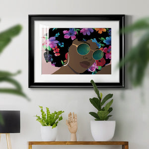 Butterfly Diva II - Modern Framed Art Print