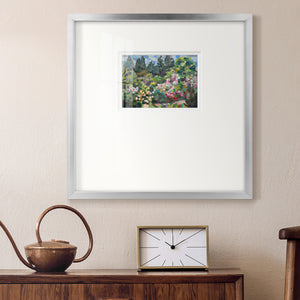 Arboretum in Spring Premium Framed Print Double Matboard