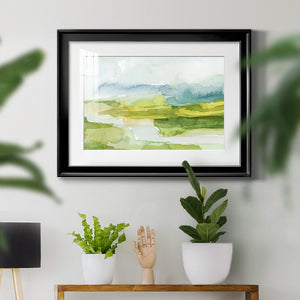 Watery Lowlands I Premium Framed Print - Ready to Hang