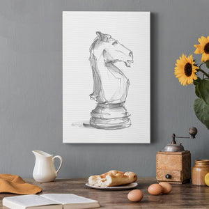 Chess Piece Study I - Canvas Art Print