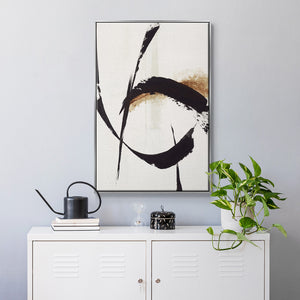 High Style I - Framed Premium Gallery Wrapped Canvas L Frame - Ready to Hang