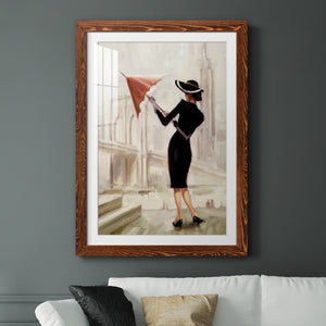 Hello, New York - Barnwood Framed Art Print
