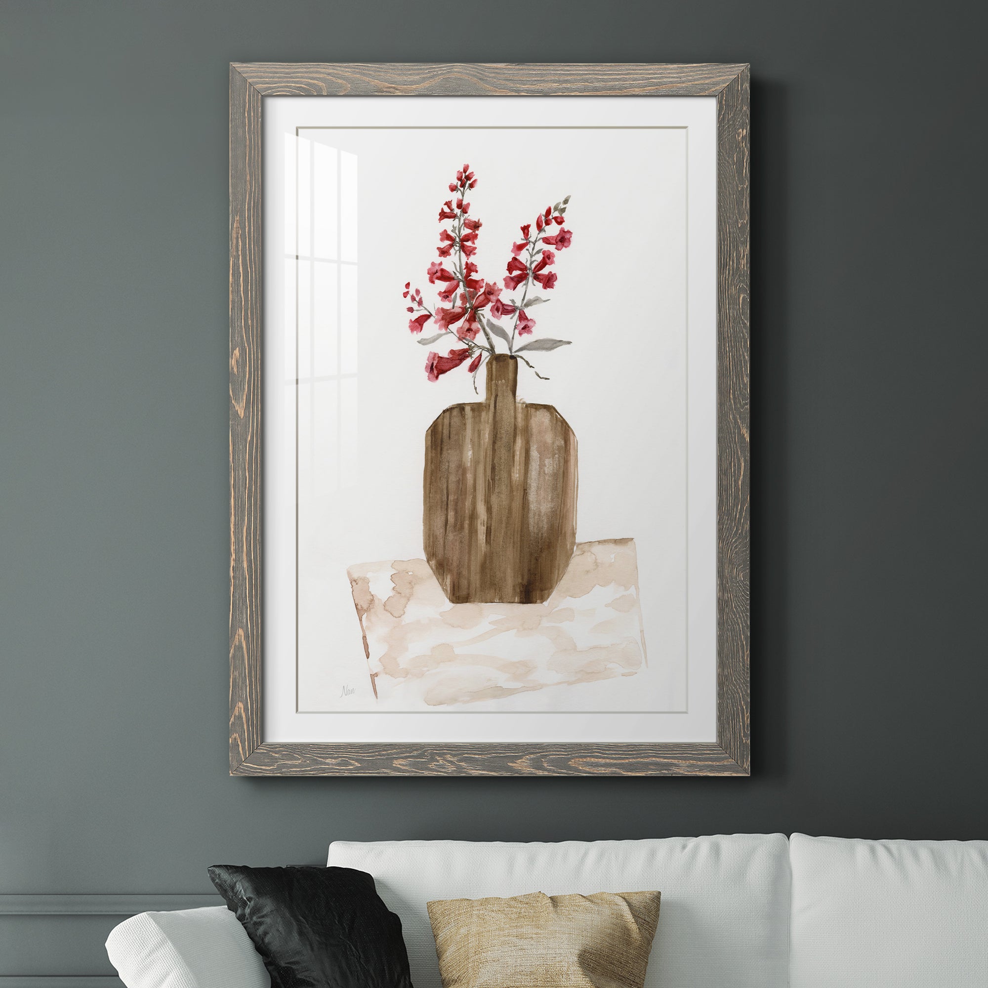 Simply Country II - Barnwood Framed Art Print