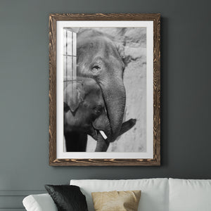 Tender Moment - Barnwood Framed Art Print