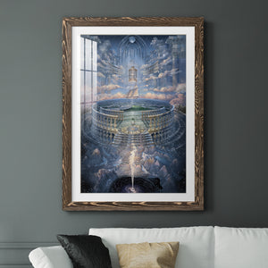 Solace II - Barnwood Framed Art Print