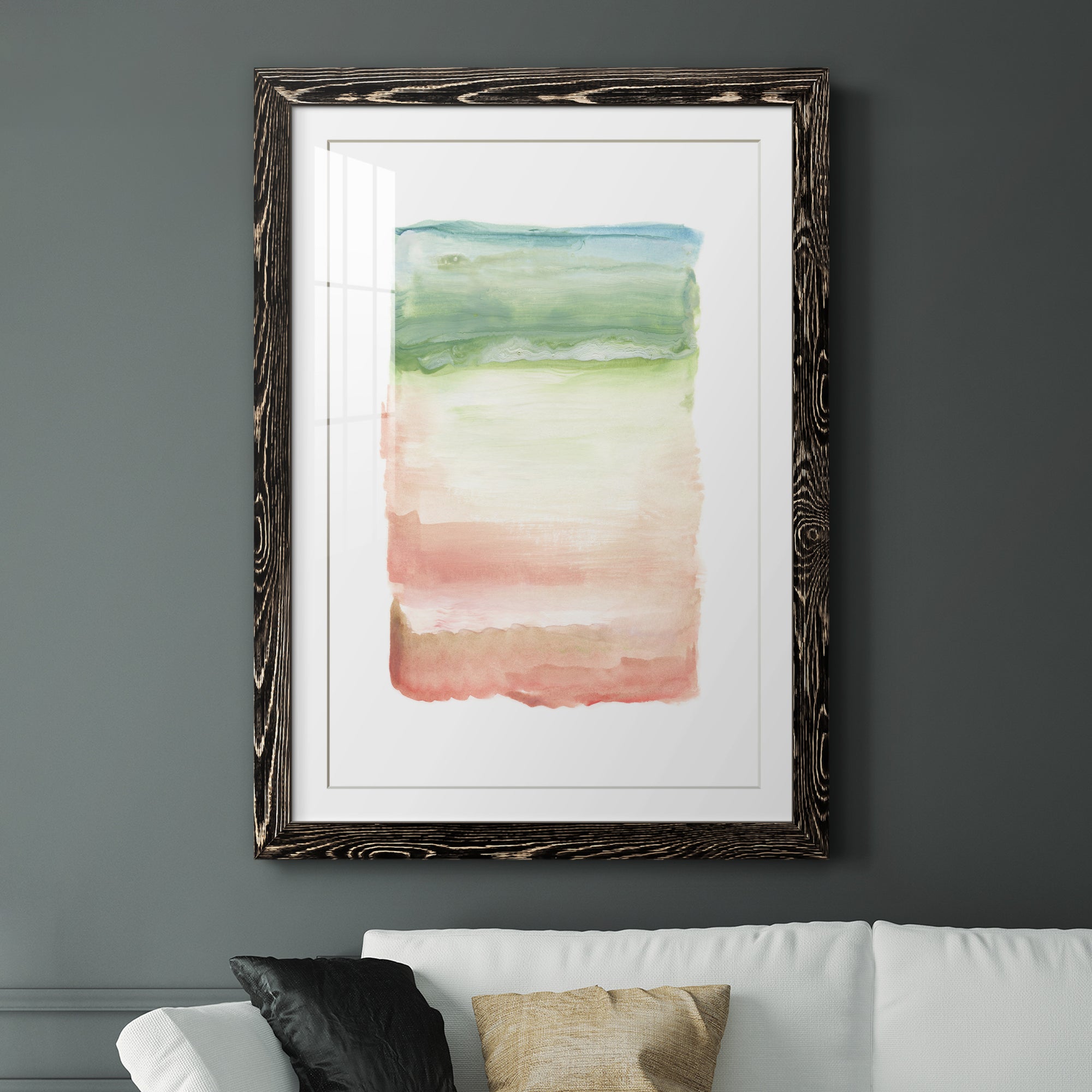Skye I - Premium Framed Print - Distressed Barnwood Frame - Ready to Hang