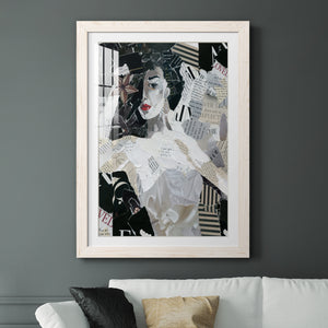 Runway Star - Barnwood Framed Art Print