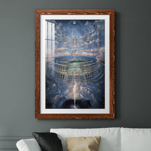 Solace II - Barnwood Framed Art Print
