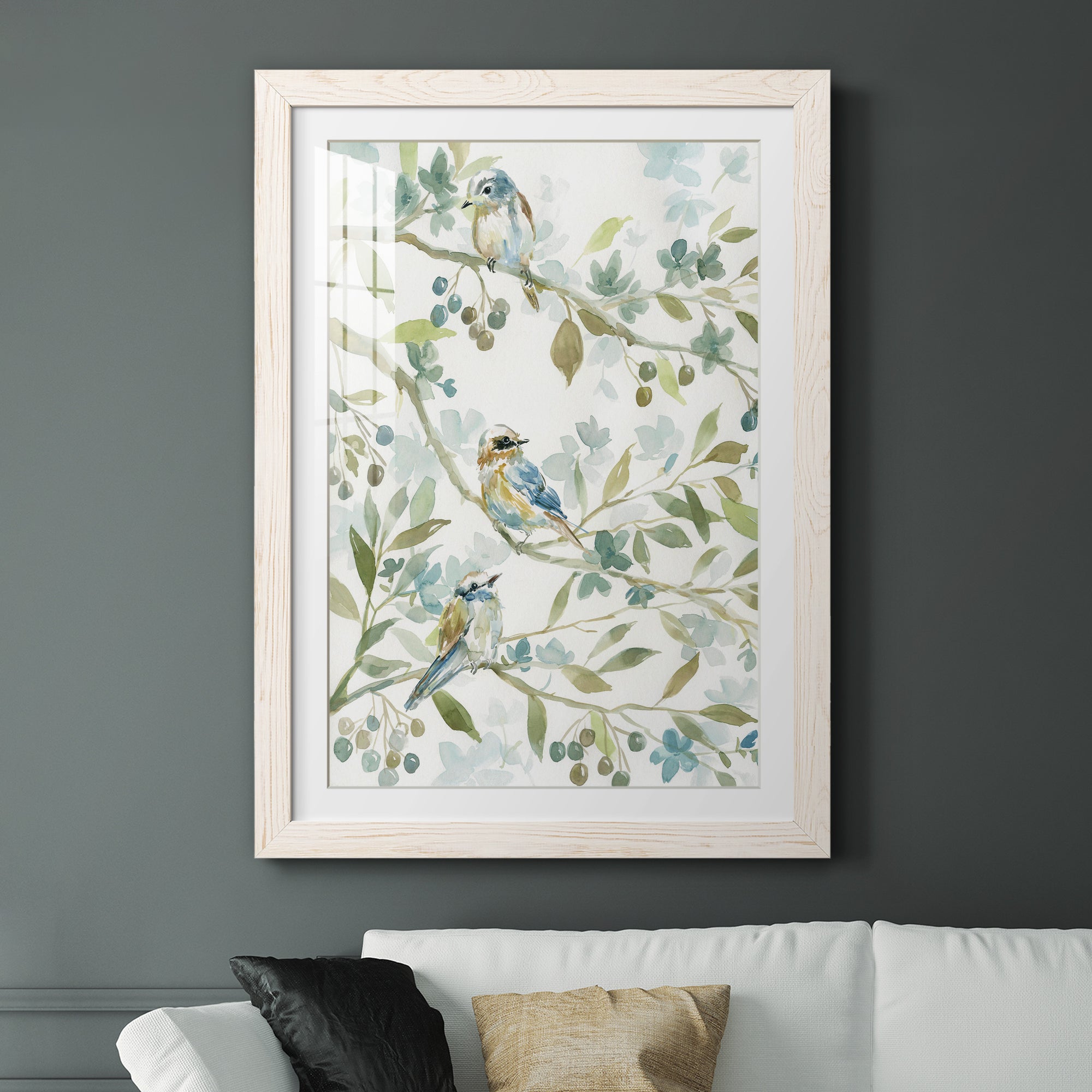 Spring Beginnings - Barnwood Framed Art Print
