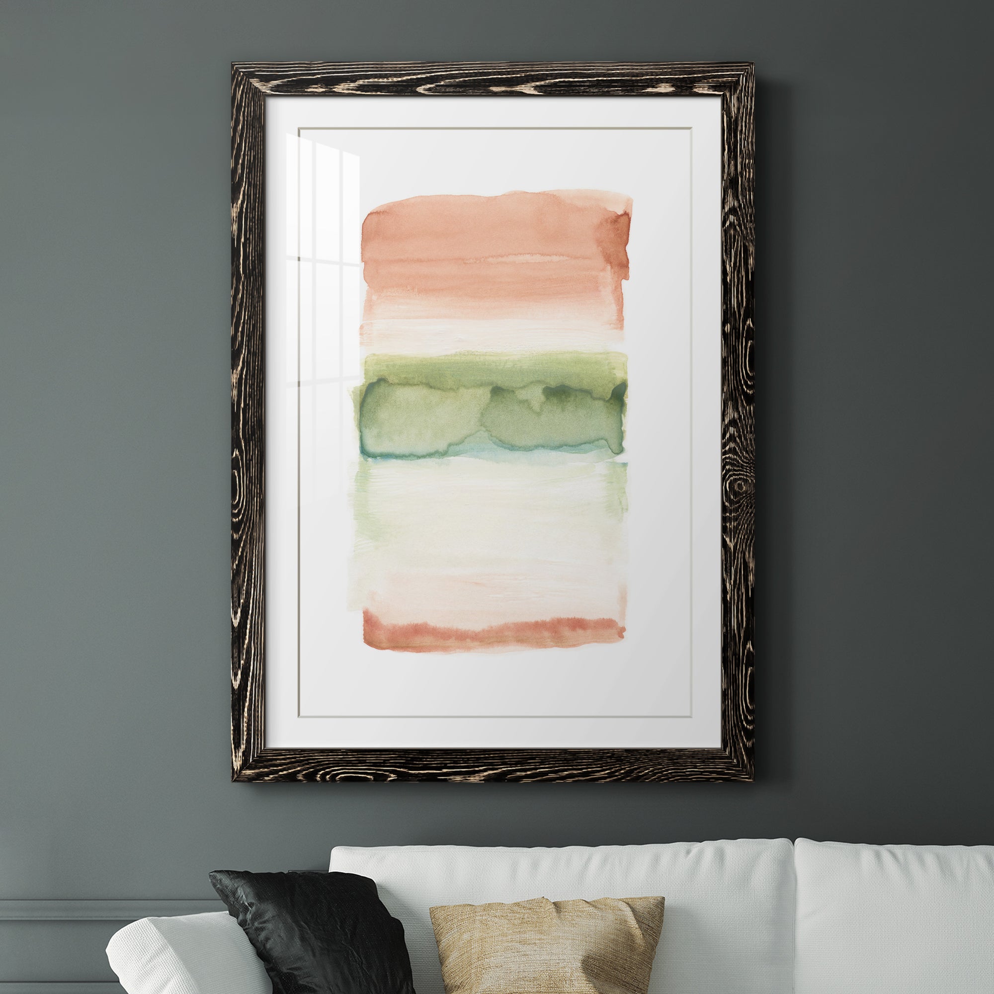 Skye II - Premium Framed Print - Distressed Barnwood Frame - Ready to Hang