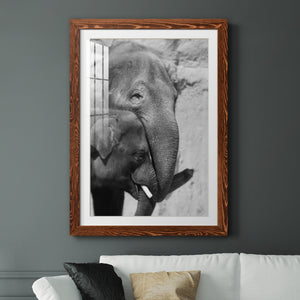 Tender Moment - Barnwood Framed Art Print