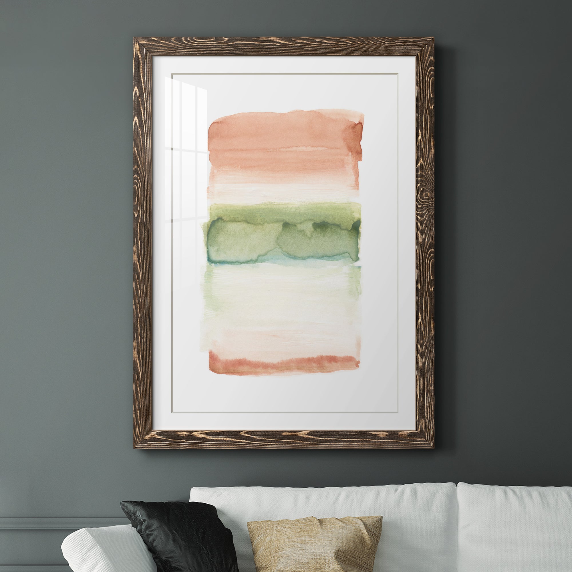 Skye II - Premium Framed Print - Distressed Barnwood Frame - Ready to Hang