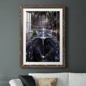 Genesis I - Barnwood Framed Art Print