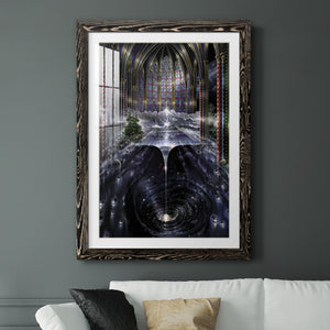 Genesis I - Barnwood Framed Art Print