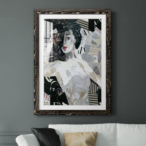 Runway Star - Barnwood Framed Art Print