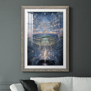 Solace II - Barnwood Framed Art Print