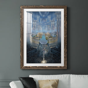 Solace - Barnwood Framed Art Print
