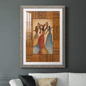 Rhythm - Barnwood Framed Art Print