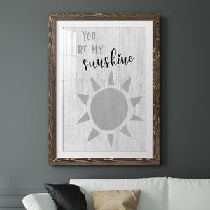 Sunshine - Premium Framed Print - Distressed Barnwood Frame - Ready to Hang