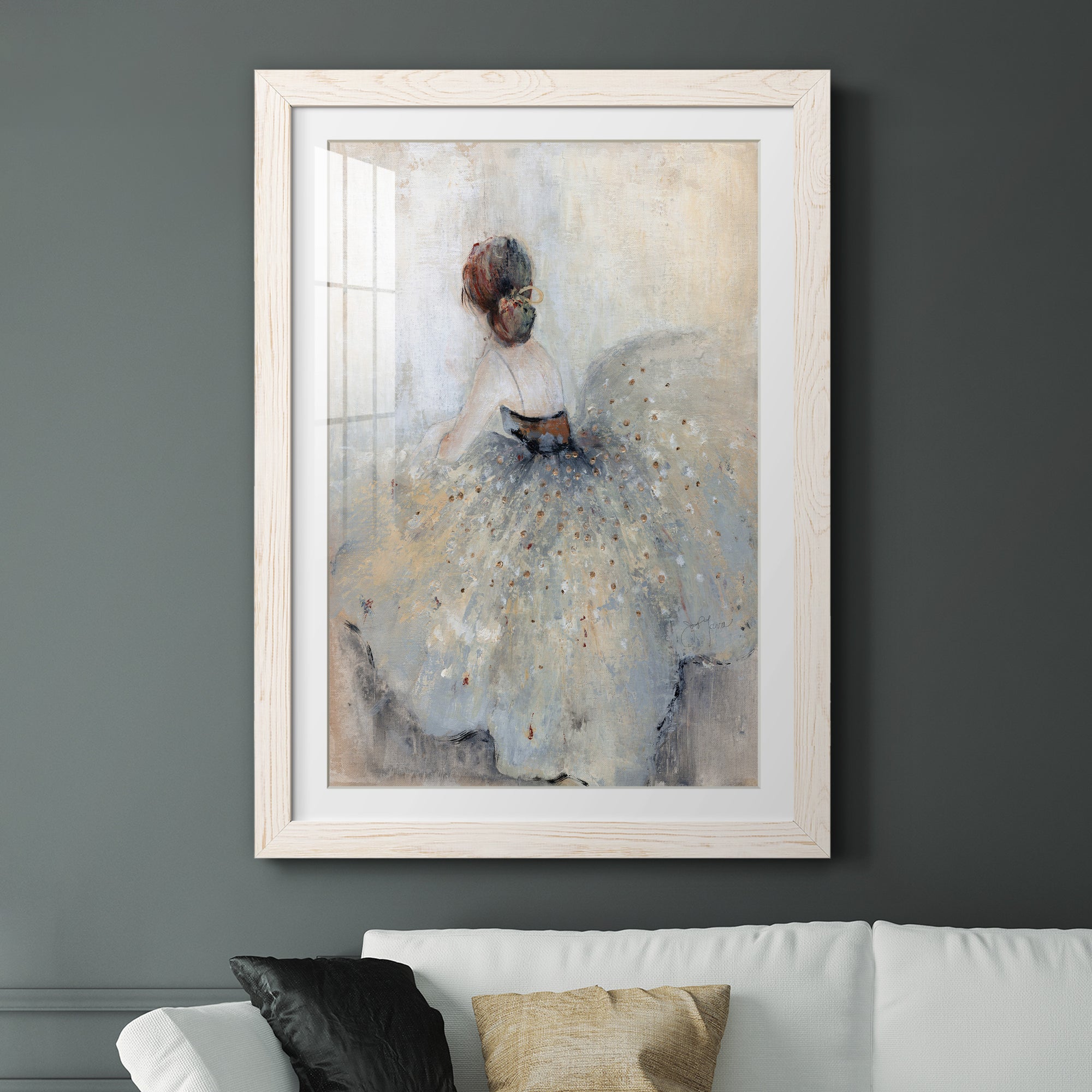 At A Glance - Premium Framed Print - Distressed Barnwood Frame - Ready to Hang