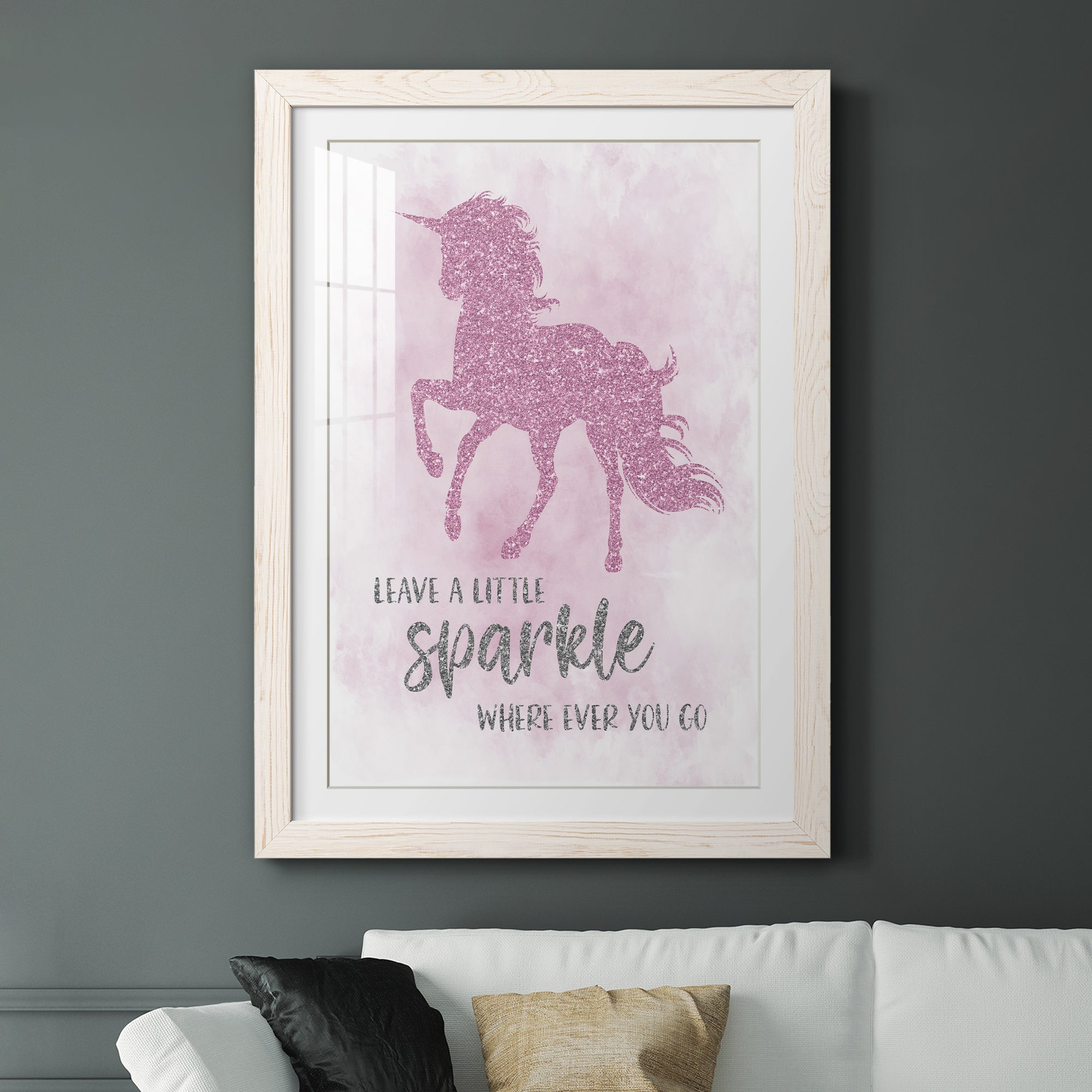 Sparkle - Barnwood Framed Art Print