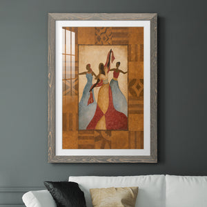 Celebration - Barnwood Framed Art Print