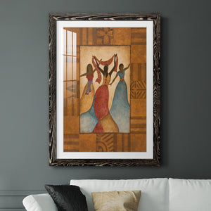 Rhythm - Barnwood Framed Art Print