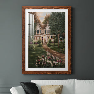 Carolina Evening I - Barnwood Framed Art Print