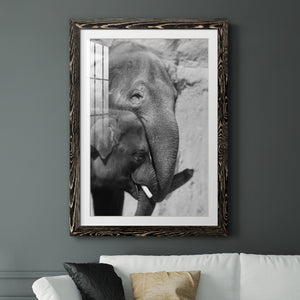 Tender Moment - Barnwood Framed Art Print