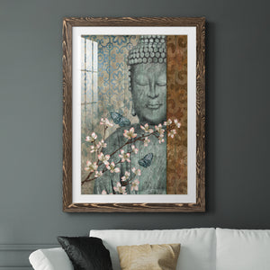 Buddha - Barnwood Framed Art Print