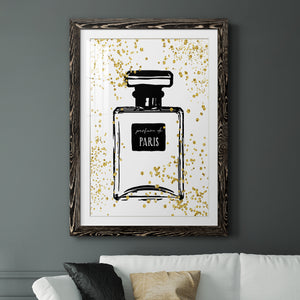 Glitter Perfume I - Barnwood Framed Art Print