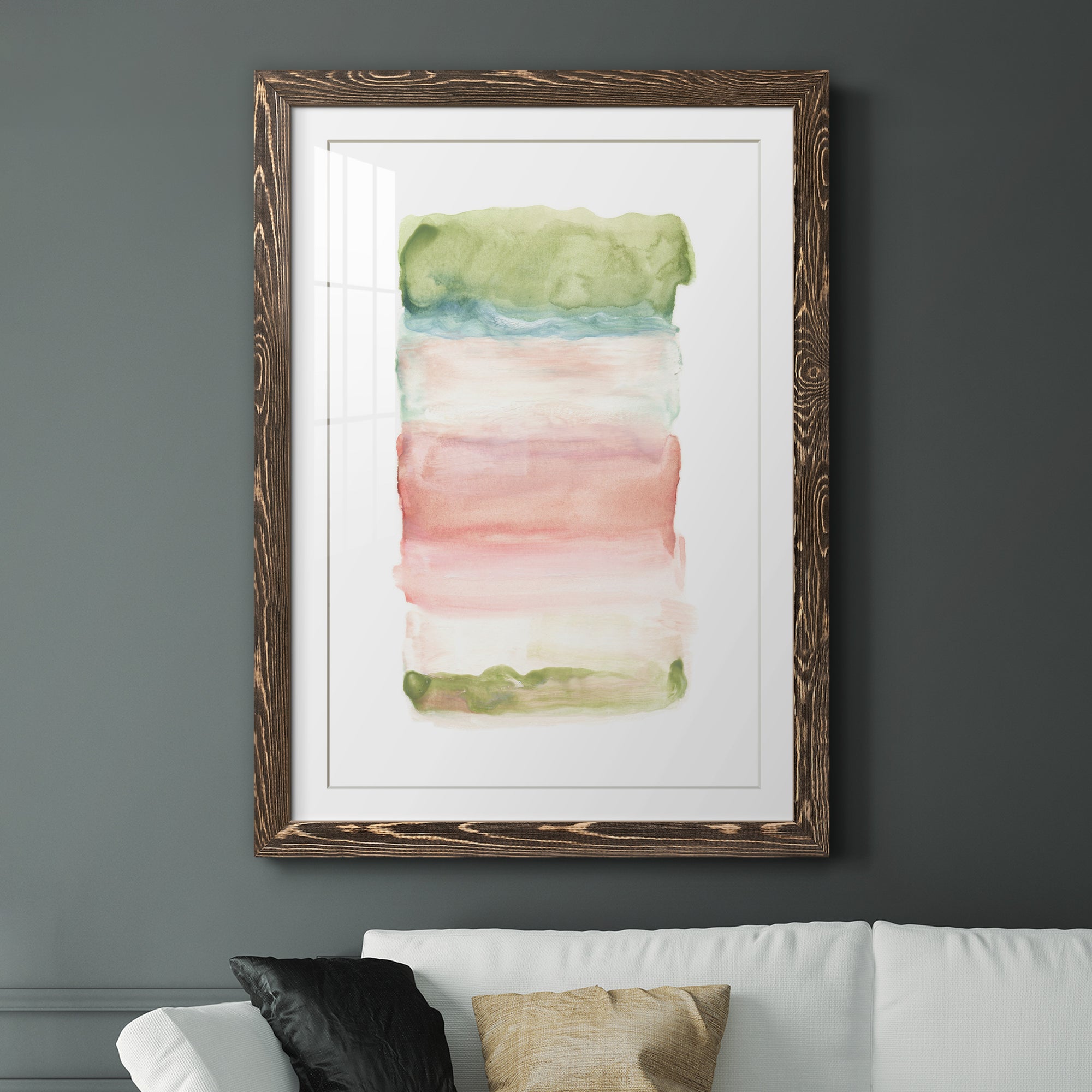 Skye III - Premium Framed Print - Distressed Barnwood Frame - Ready to Hang