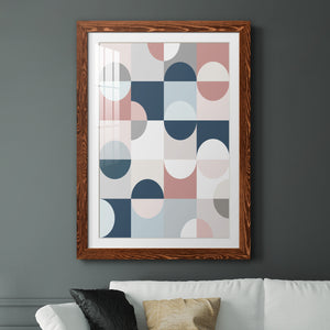 Modern Reflection - Barnwood Framed Art Print