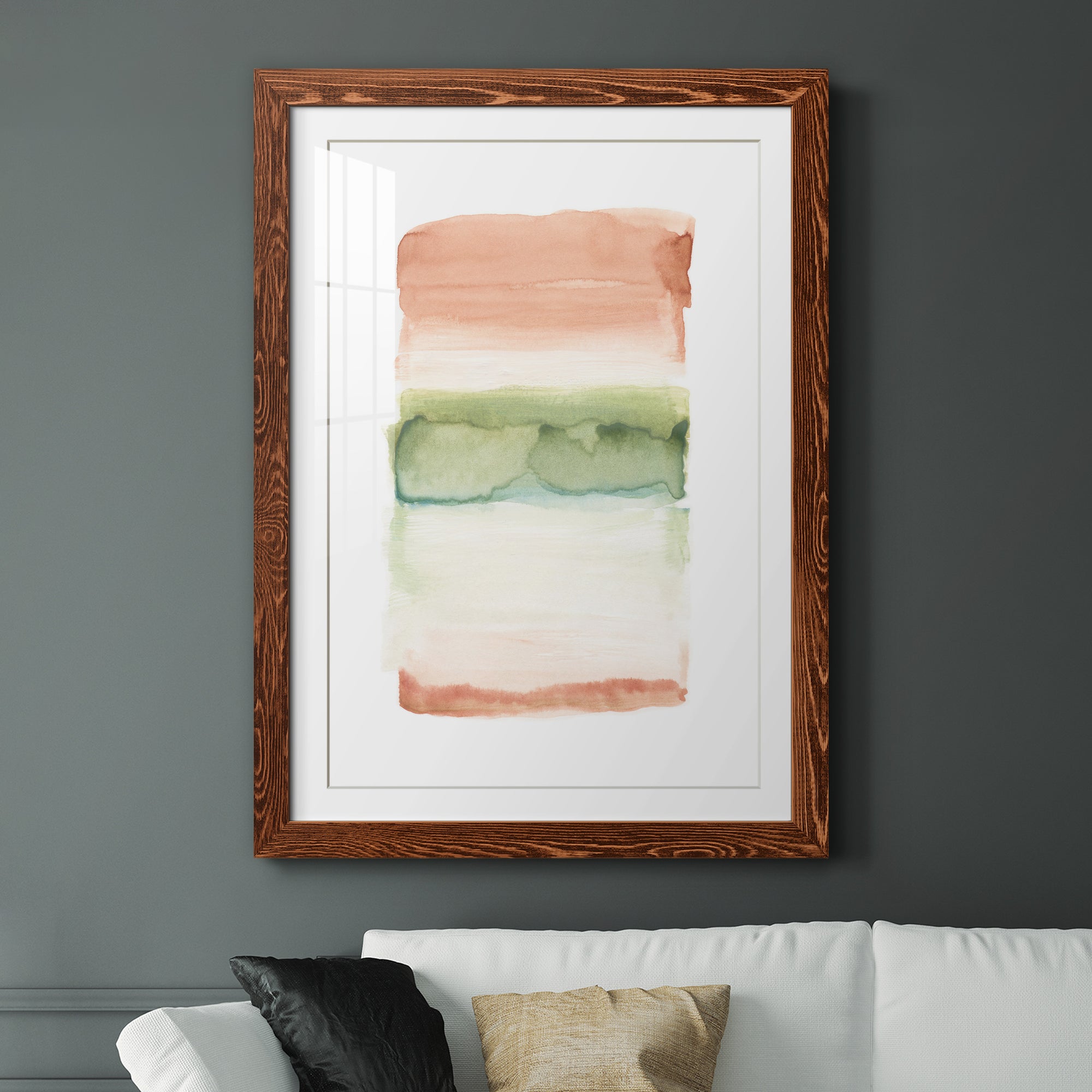 Skye II - Premium Framed Print - Distressed Barnwood Frame - Ready to Hang