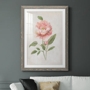 Grandiflora III - Barnwood Framed Art Print