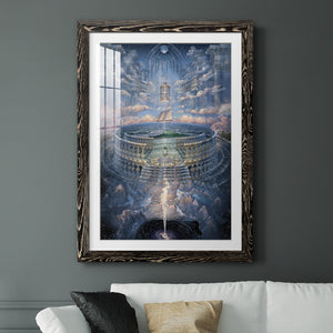 Solace II - Barnwood Framed Art Print